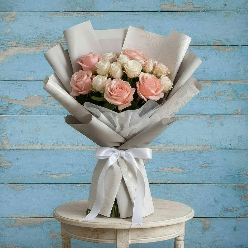 Букет цветов из: Розы в Томмоте