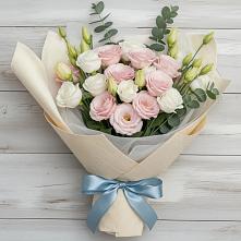 Букет цветов из:  Лизиантусы #REPLACE_PRED# Томмоте