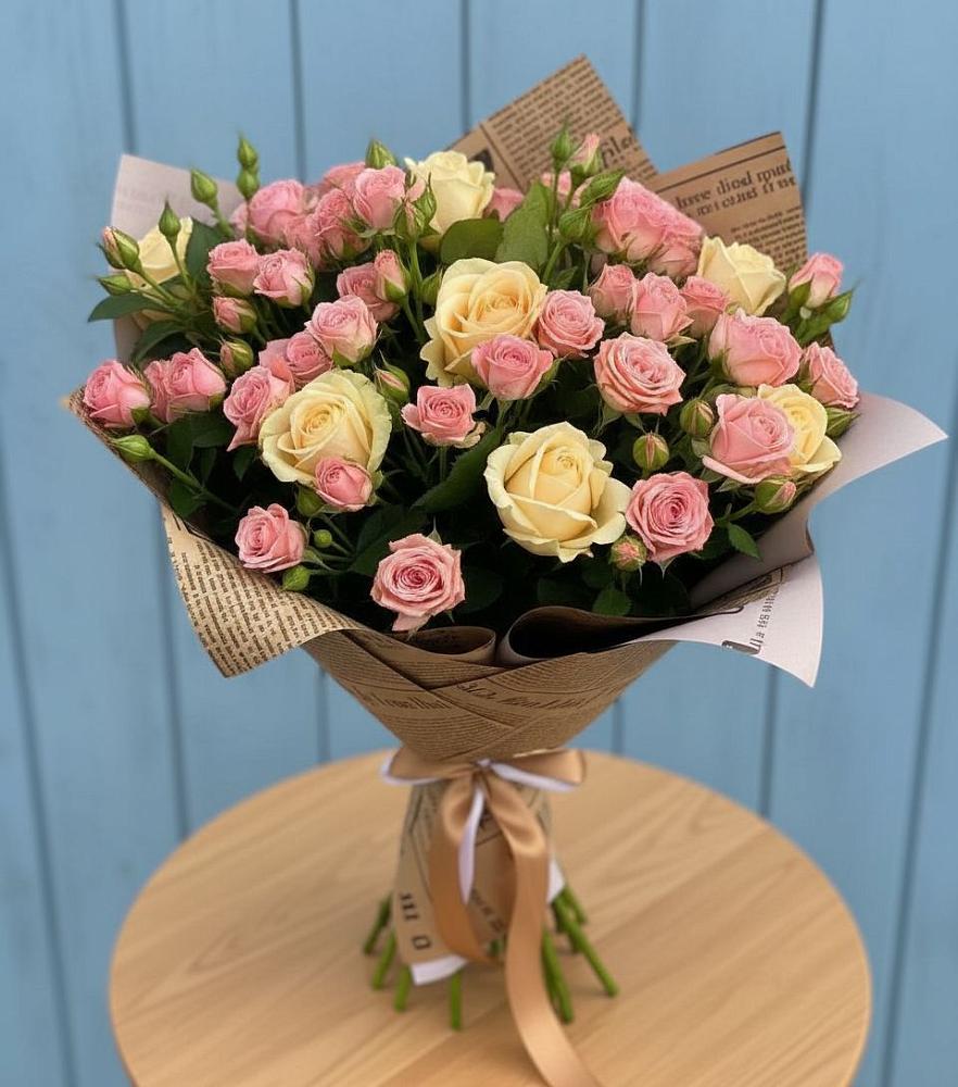 Букет цветов из: Розы в Томмоте