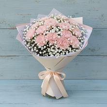 Букет цветов из:  Гвоздики в Томмоте