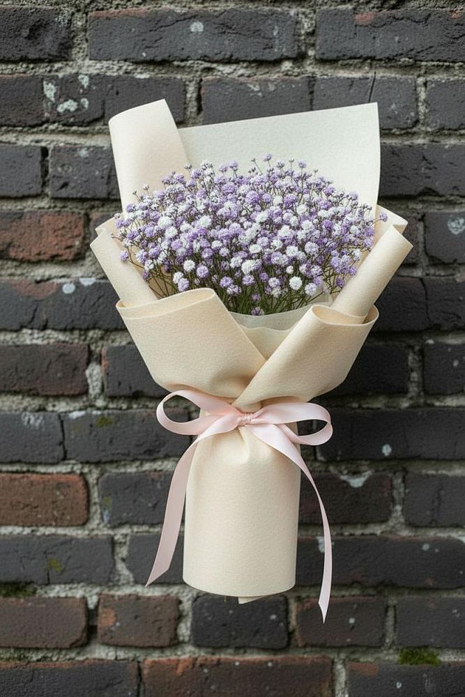 Букет цветов из: Гипсофила в Томмоте