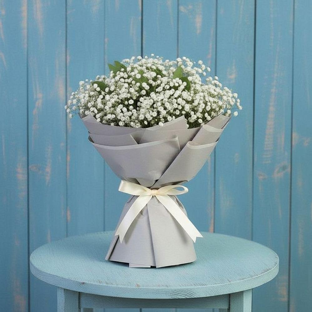 Букет цветов из: Гипсофила в Томмоте