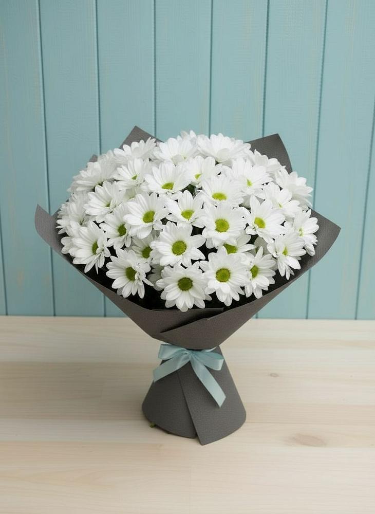 Букет цветов из: Хризантемы в Томмоте