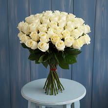 Букет 51 Белая роза Эдлесс Лав #REPLACE_PRED# Томмоте