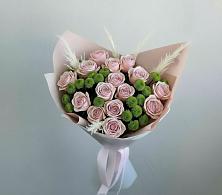 Букет цветов из:  Розы и Хризантемы #REPLACE_PRED# Томмоте