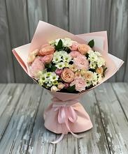 Букет цветов из:  Гвоздики, Розы и Хризантемы #REPLACE_PRED# Томмоте