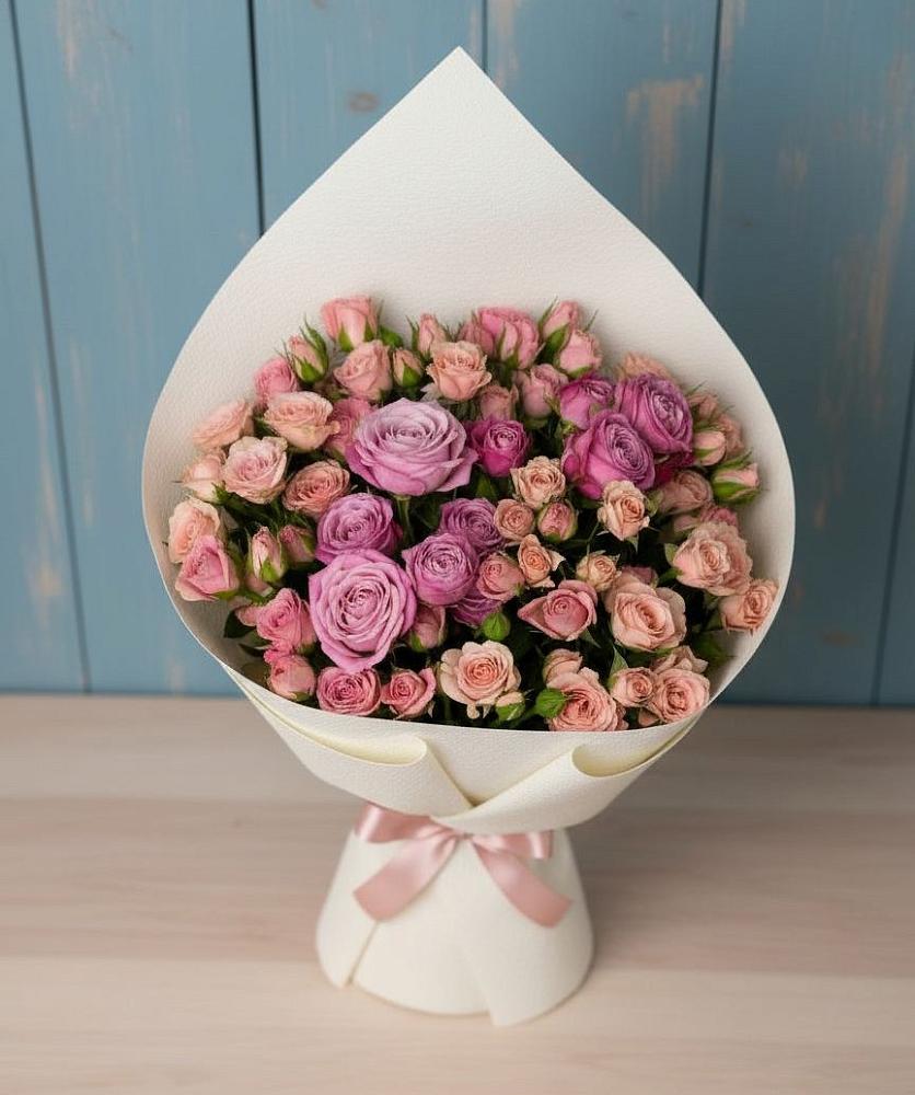 Букет цветов из: Розы в Томмоте