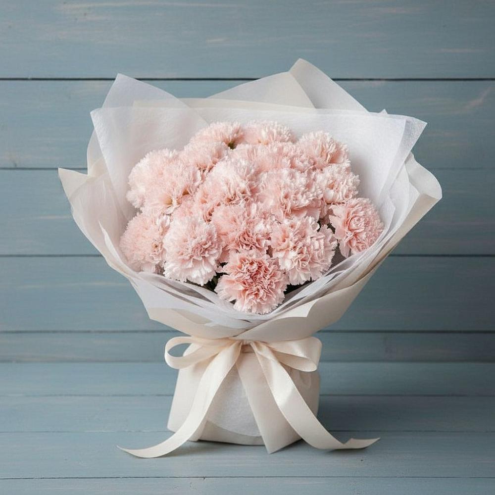 Букет цветов из: Гвоздики в Томмоте