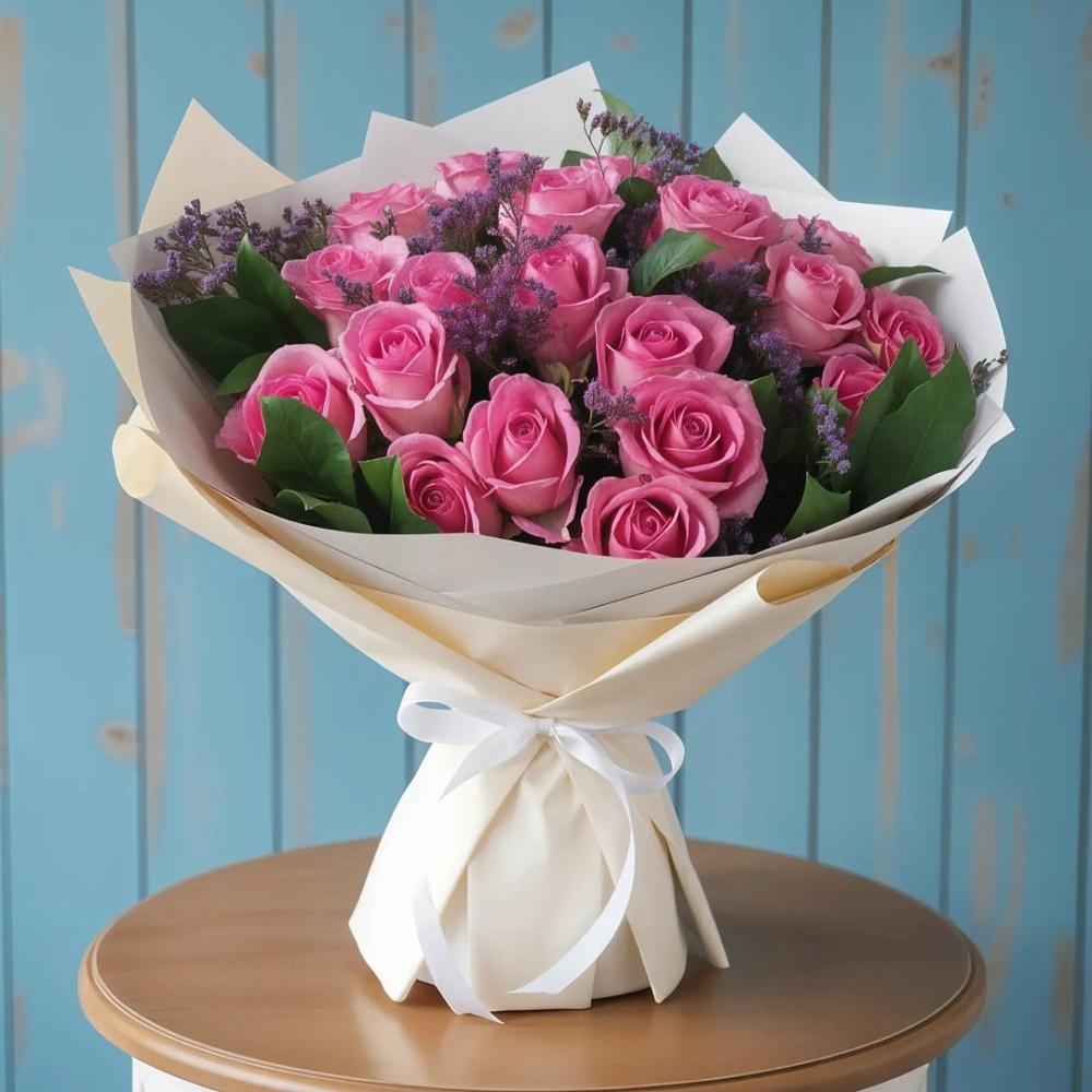 Букет цветов из: Розы в Томмоте