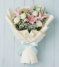 Букет цветов из:  Лилии в Томмоте