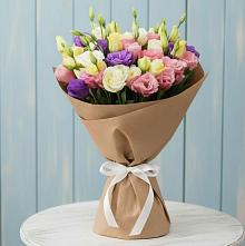 Букет цветов из:  Лизиантусы #REPLACE_PRED# Томмоте